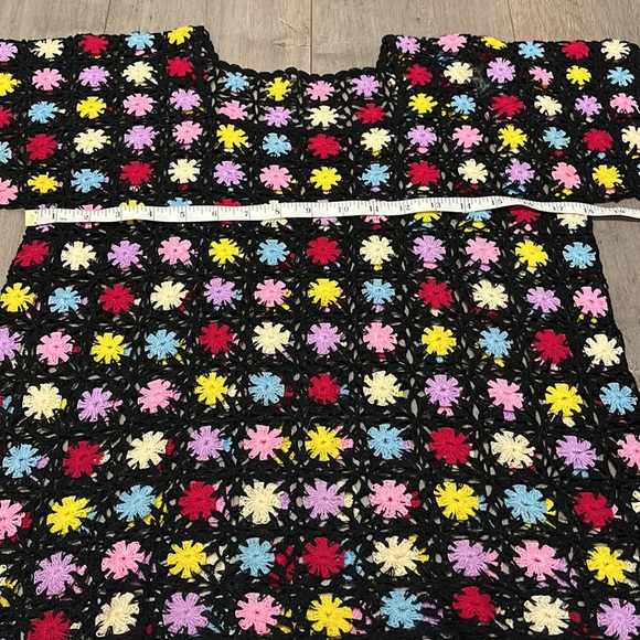 Vintage floral crochet top - Picture 5 of 8